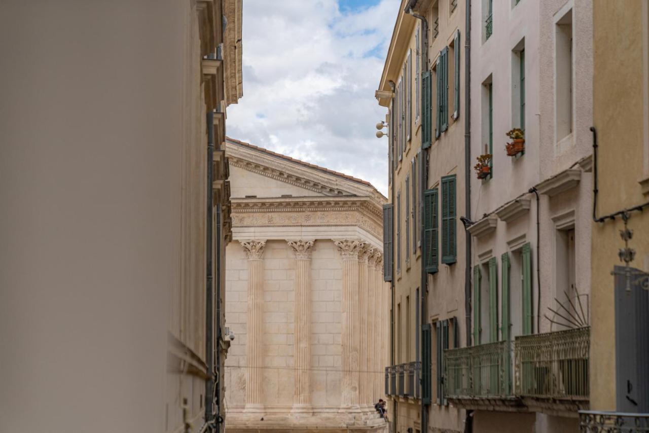L'Elegance De La Pierre Au Pied De La Maison Carree - Une Nuit A Nîmes Zewnętrze zdjęcie